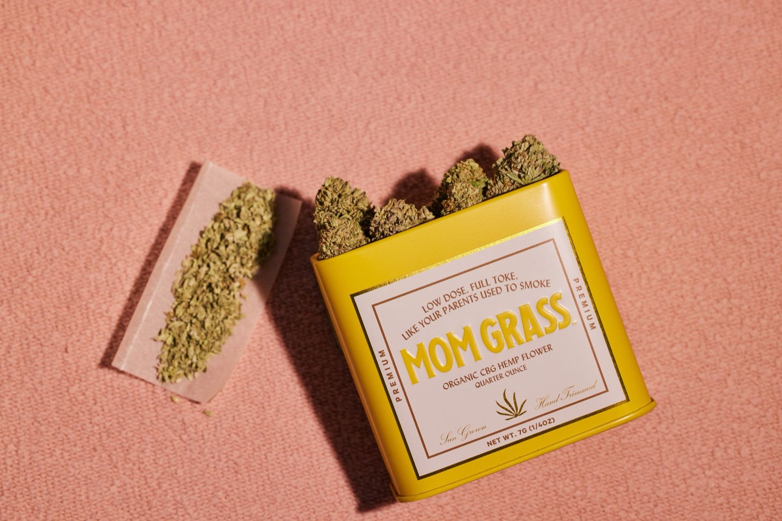 Craft cannabis cured in a sealed glass jar