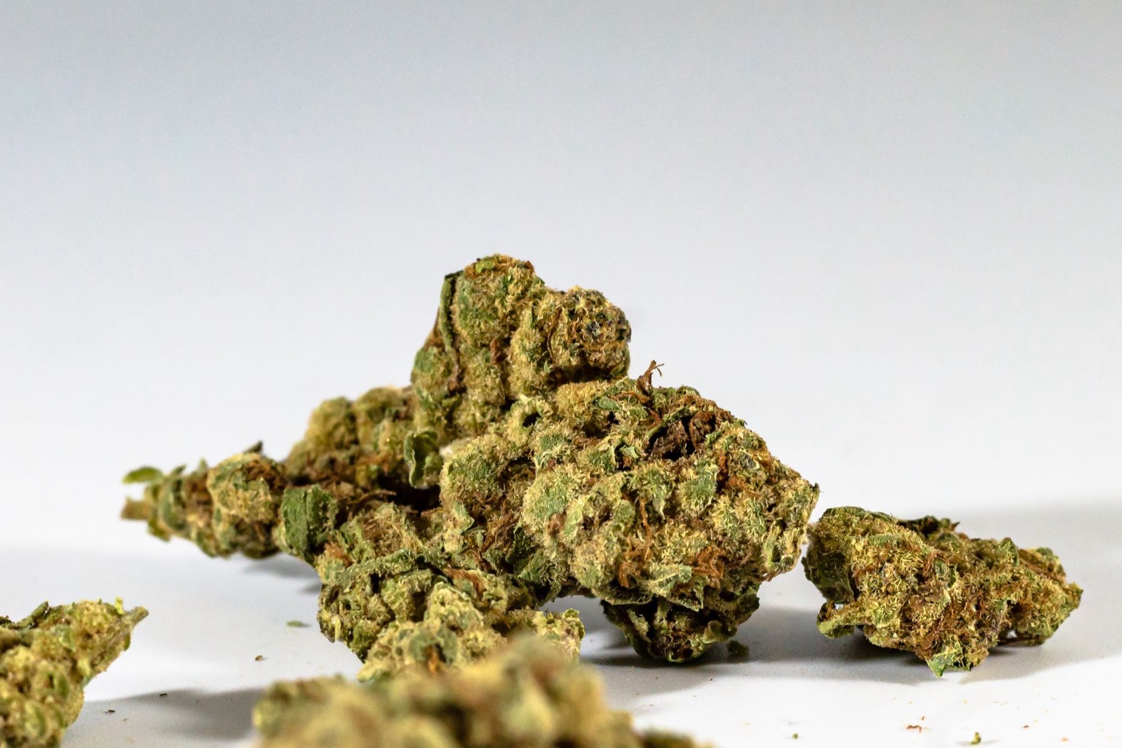 Hand-trimmed craft cannabis flower packaged in-house