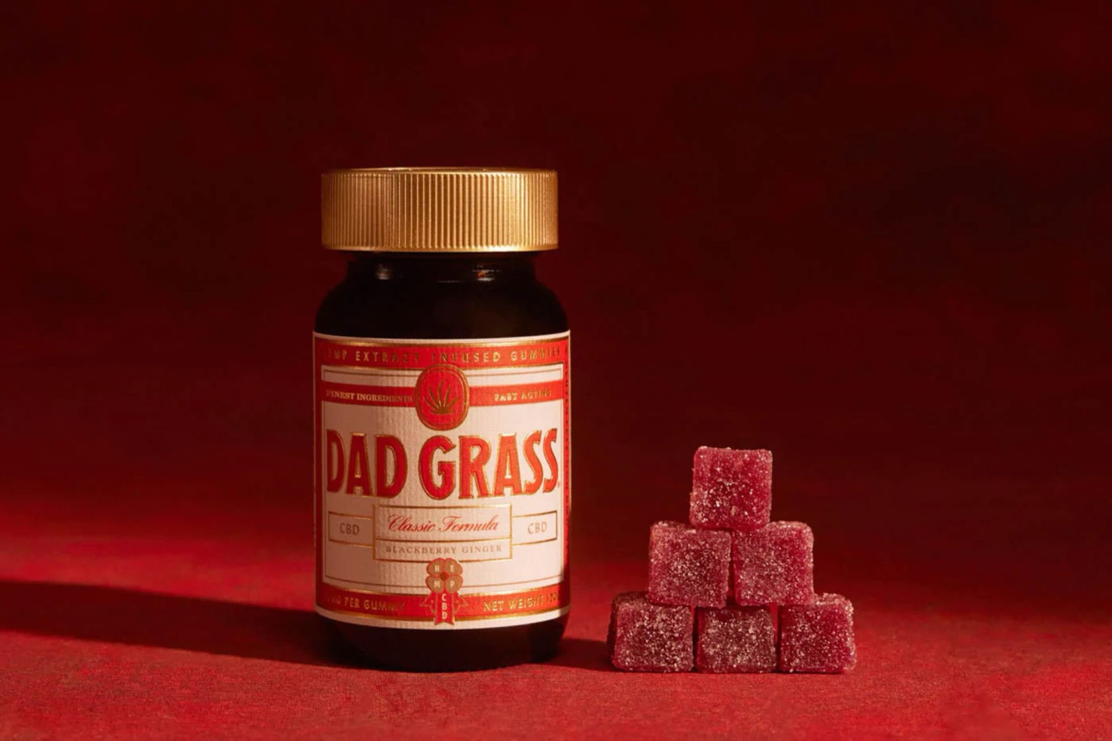 Craft cannabis cured in a sealed glass jar