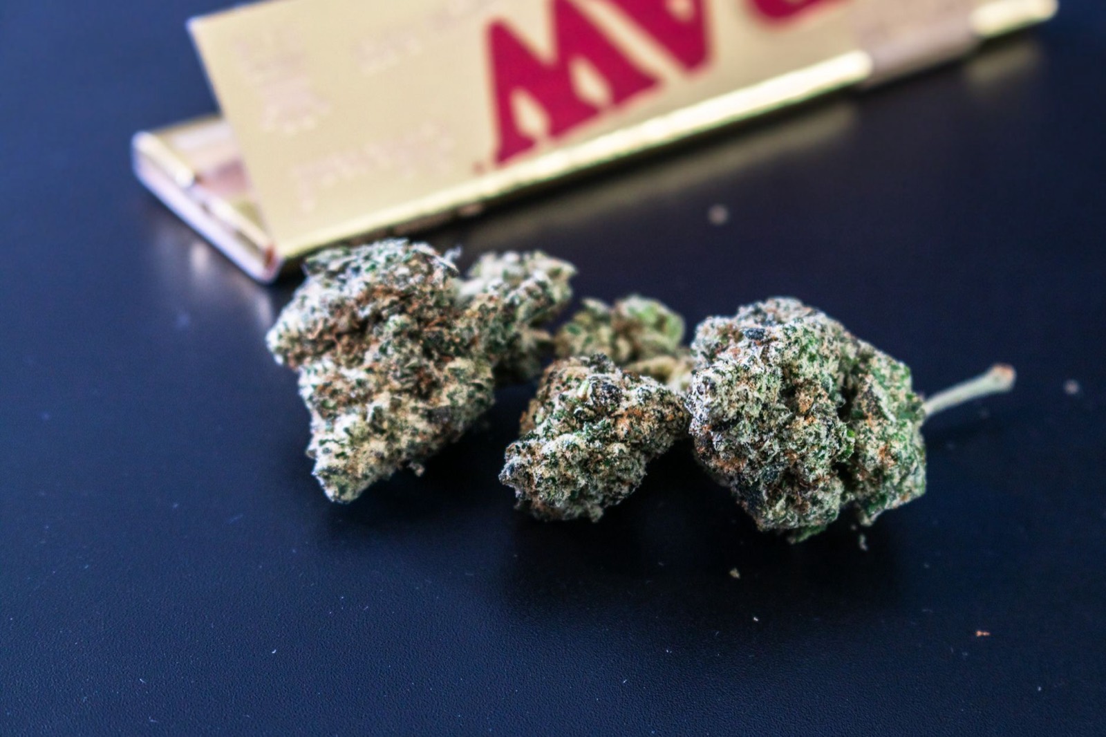 Micro-batch craft cannabis flower detail