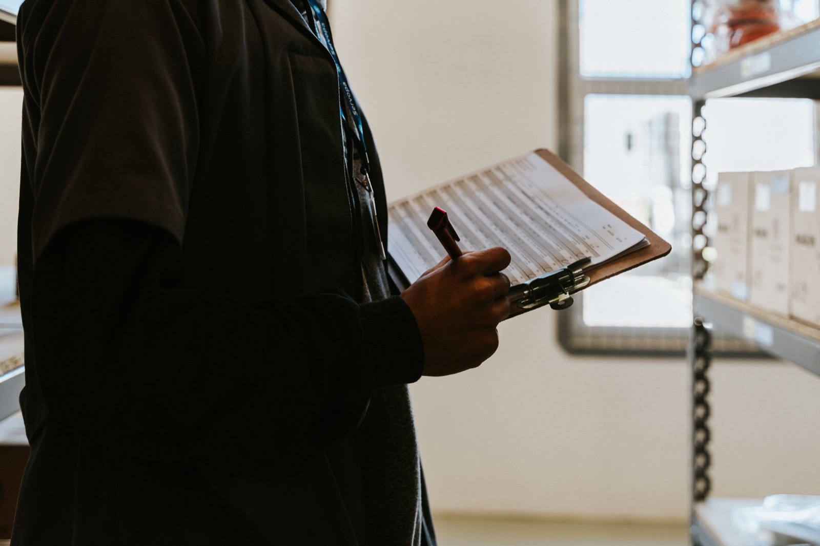 Inspection checklist representing pre-licensure compliance requirements