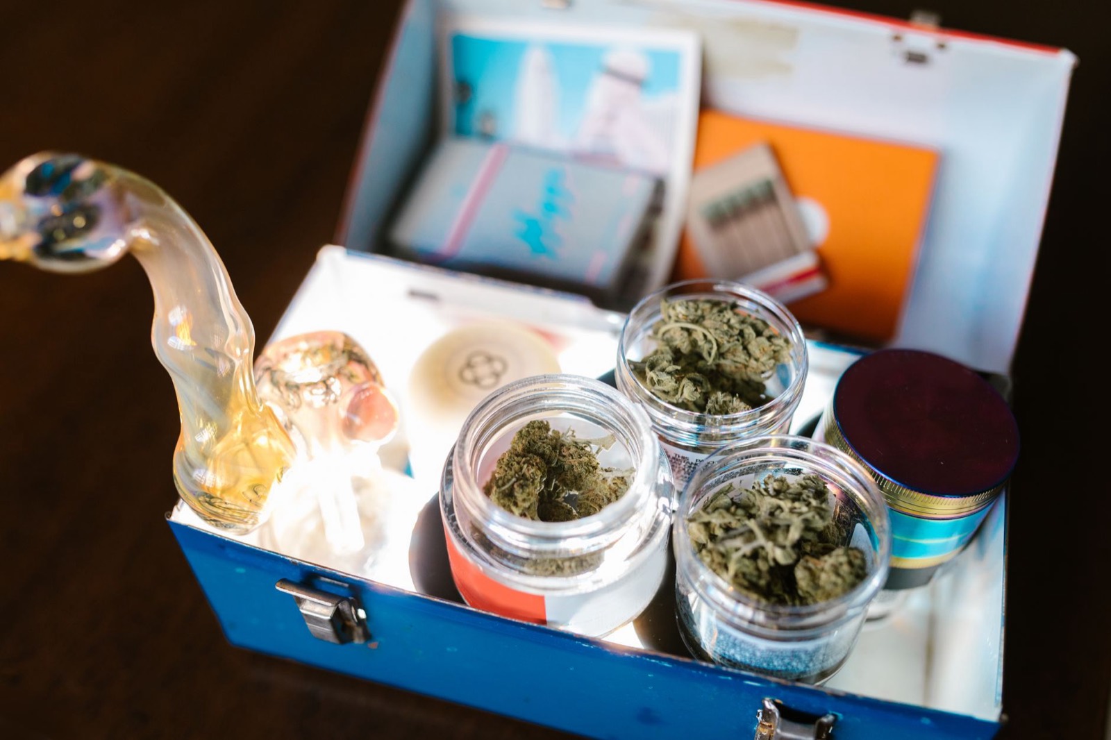 Craft cannabis cured to preserve delicate mint and citrus notes
