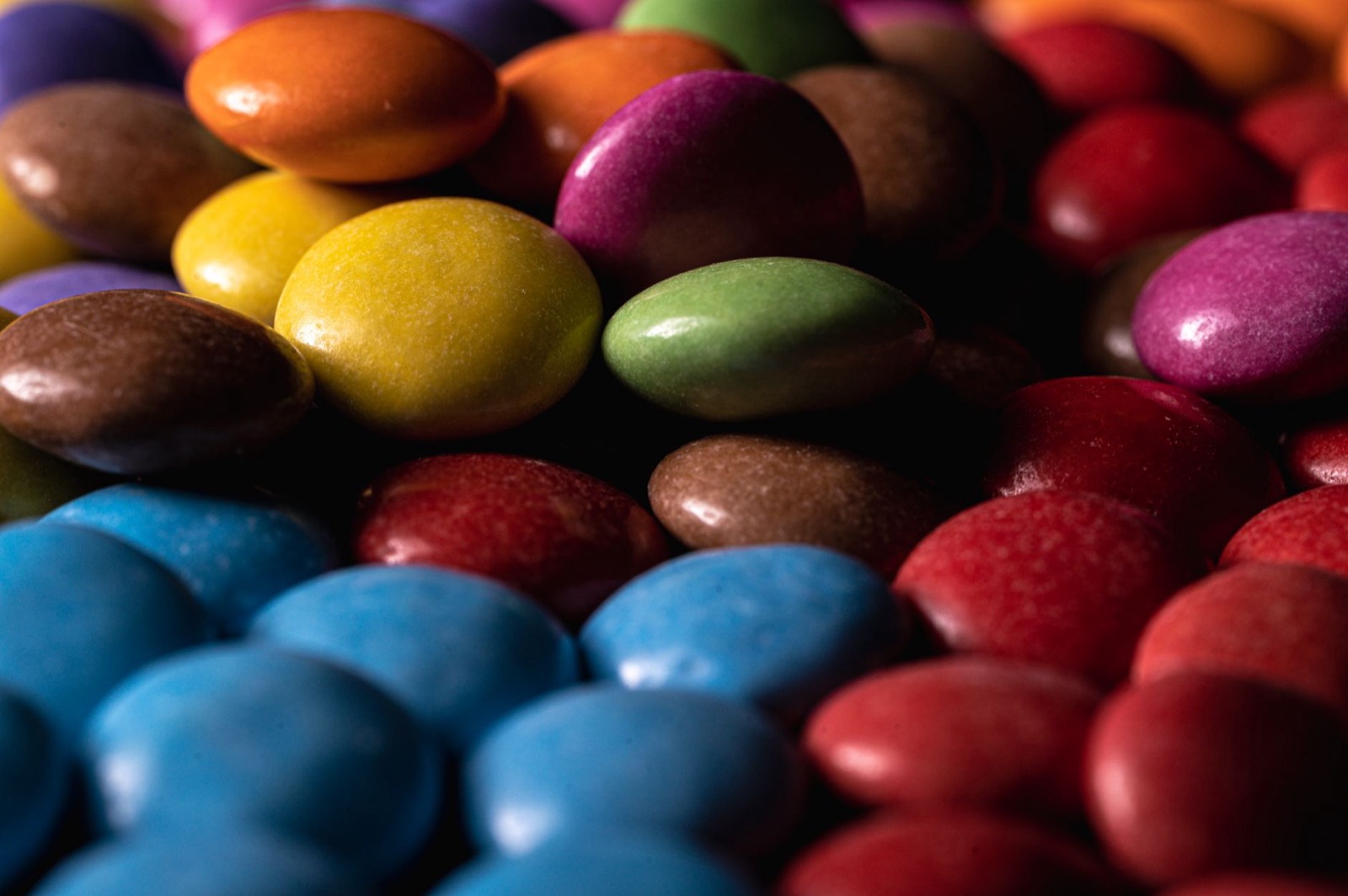 Colourful candy representing the Smarties backend in the terpene profile