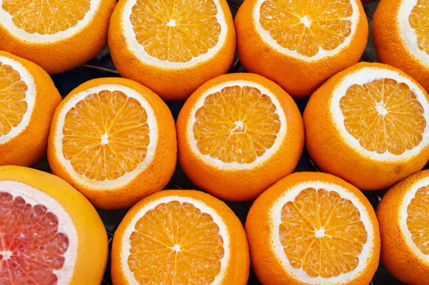 Citrus fruit representing the limonene brightness in Zkittlez